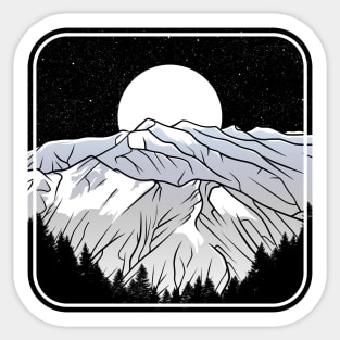 Mount Kita Japan Sticker